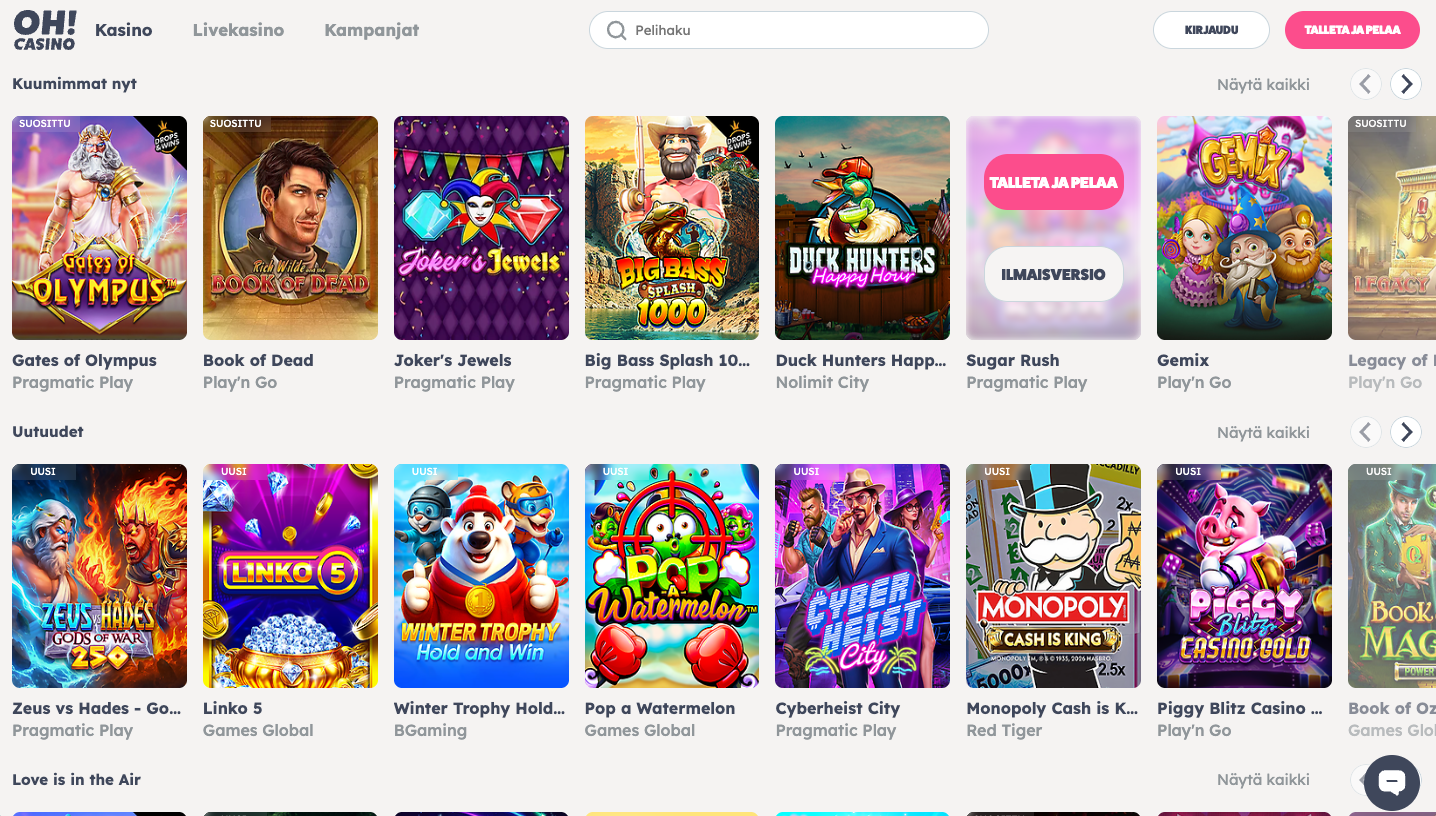 Oh Casino Oh Casino logo