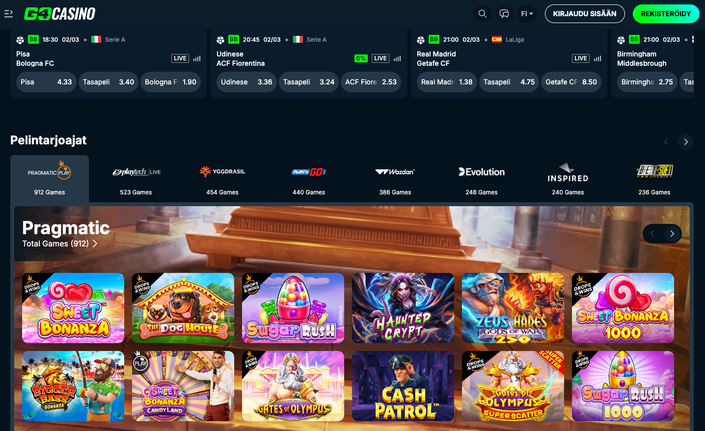 Go4Casino screenshot