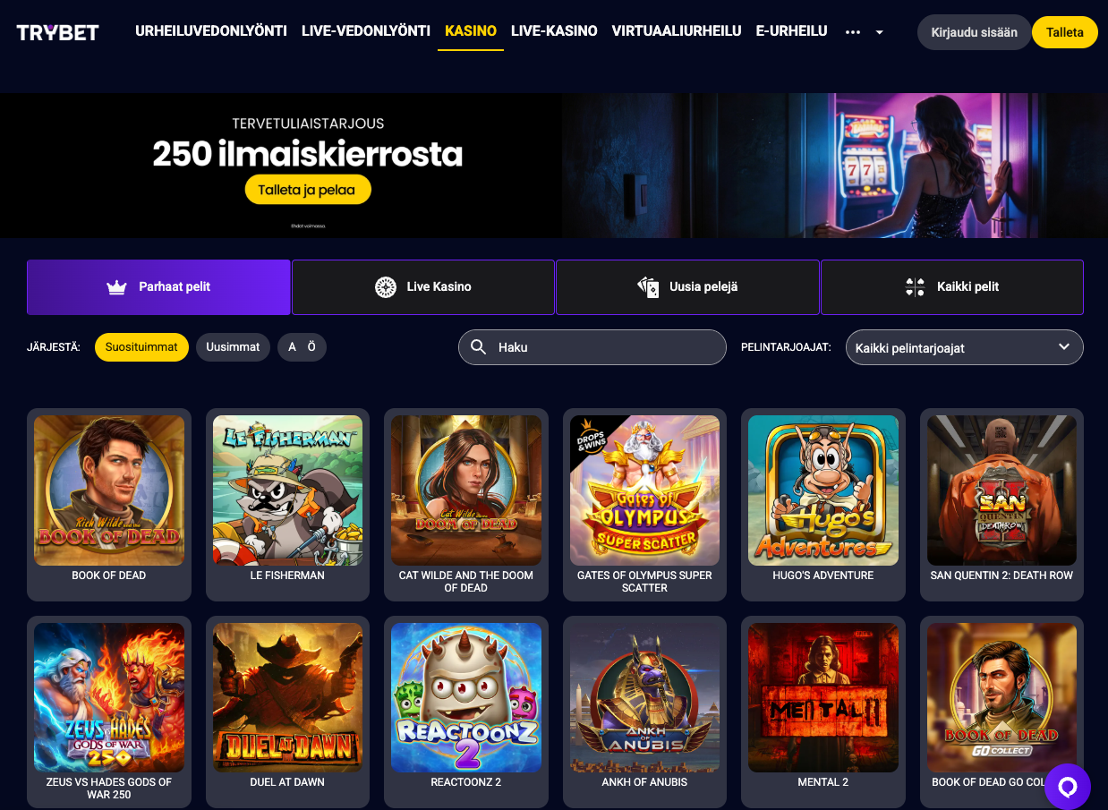 Trybet TryBet screenshot