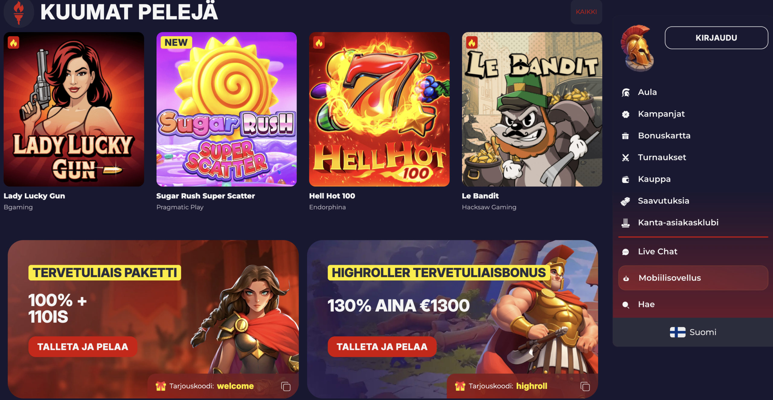 Slota Casino screenshot